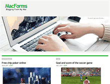 Tablet Screenshot of macforms.com